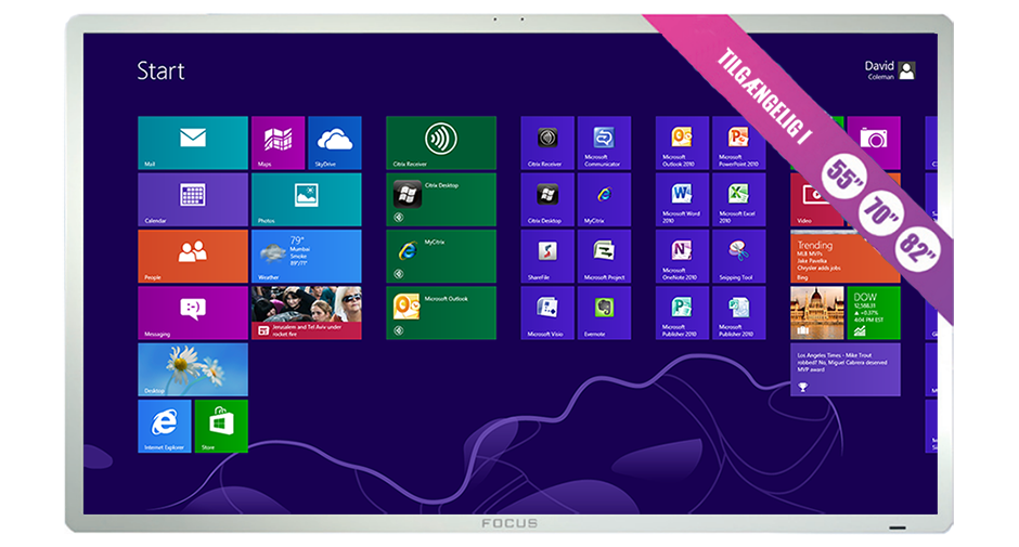 Byd velkommen til den nye Focus Touch
